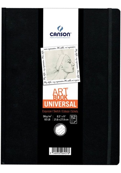Canson Universal Art Book Çizim Defteri 96G 112 Yaprak 27.9X35.6C