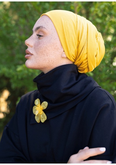 Mayovera Sweatshirt Kemik Broş Siyah