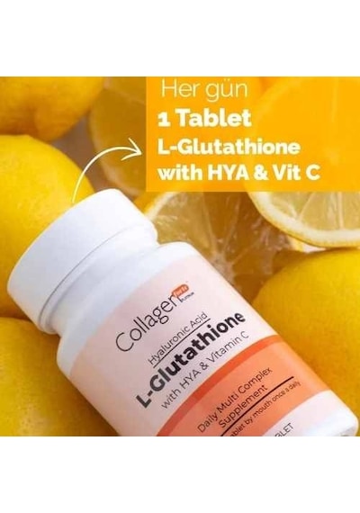 Collagen Forte Platinum L-Glutathione With Hya & Vitamin C 30 Tablet Collagen Forte Platinum L-Glutathione With Hya & Vitamin C 30 Tablet