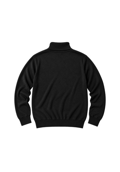 Battalmoda Erkek Büyük Beden Antrasit Tam Balıkçı Pamuklu Kazak 3xl-4xl-5xl-6xl