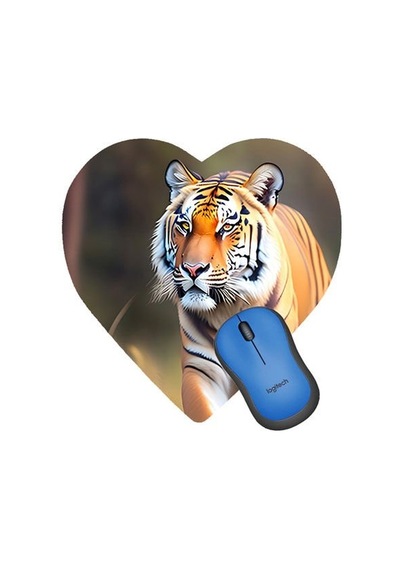 Sublimasyon Kalp Mouse Pad 3 Mm - 19,5x19 Cm