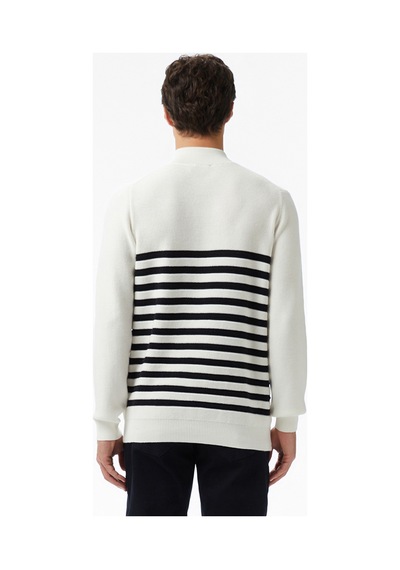 Nautica Erkek Krem Classic Fit Kazakçizgilis57216t