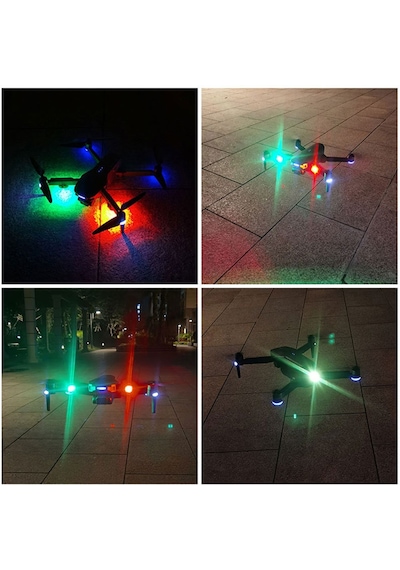 Rgb Manyetik 7 Renk Drone Bisiklet Motorsiklet Şarjlı Mini Led Lamba