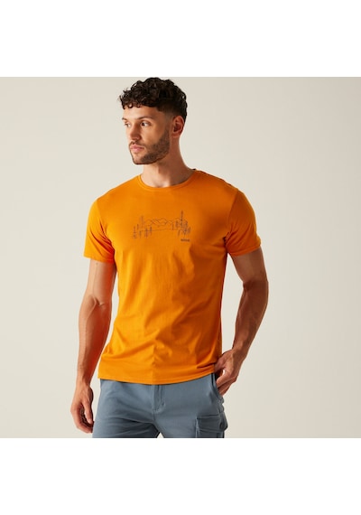 Regatta Breezedv Erkek T-shirt-turuncu