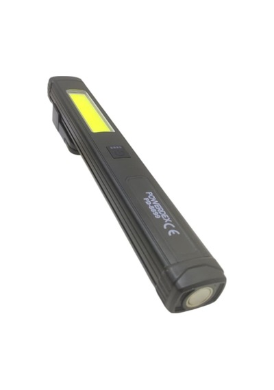 Nalburkent Powerdex Şarjlı Ayarlı Led Fener Acil Durum Işığı Powerbank Pd-8899 Siyah