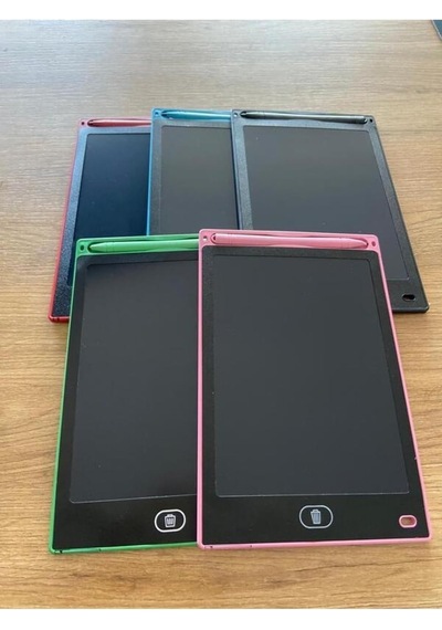 Grafik Digital Çocuk Yazı Tahtası Çizim Tableti Lcd 8.5 Inc Mavi