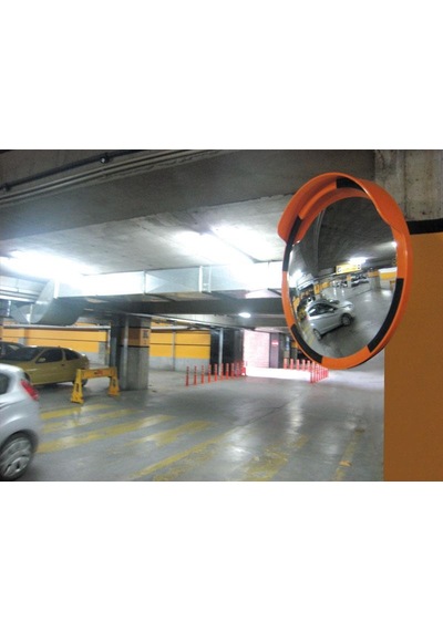 Trafik Güvenlik Aynası 80 Cm Sarı-siyah, Tümsek Ayna, Otopark Aynası