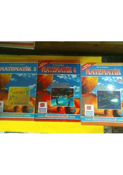 Matematik Cilt 2-4-5 Öss-Öys Güvender Yayınları 2000 Yılı Öncesi