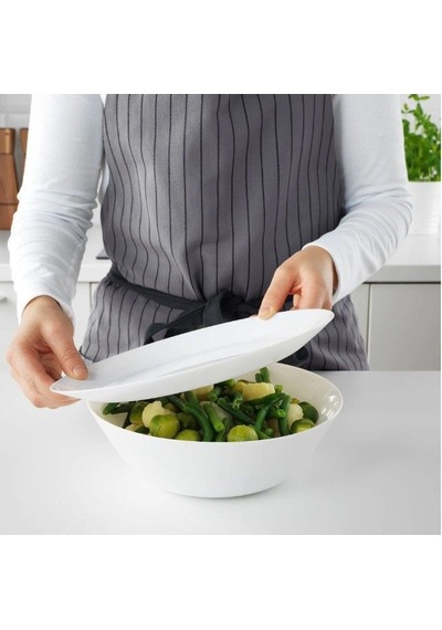 Ikea Oftast Cam Kase 23 Cm 1600 Ml Beyaz Tek Parça