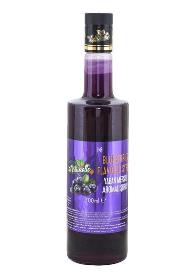 Yaban Mersini Aromalı Şurup 700 Ml