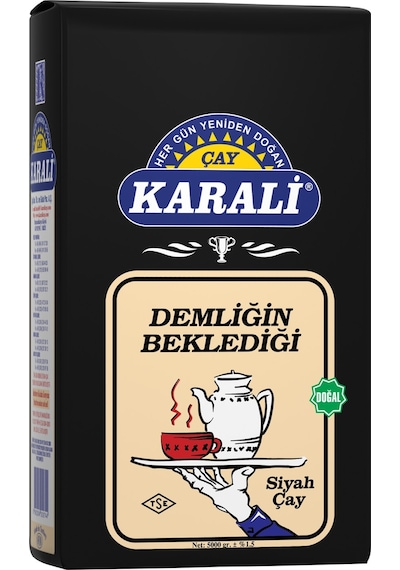 Karali Demliğin Beklediği Siyah Dökme Çay 5 KG