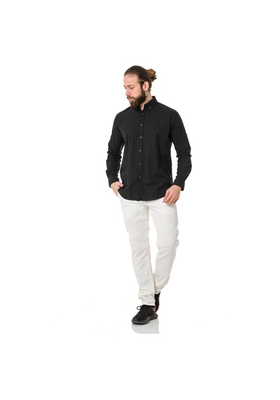 Cipo & Baxx Ch199 Men's Summer Linen Regular Fit Shirt Çok Renkli