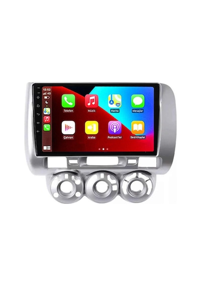 Honda JAZZ/CİTY 2002-2008 Android 4 Gb + 64 Gb Rom Carplay Multimedya