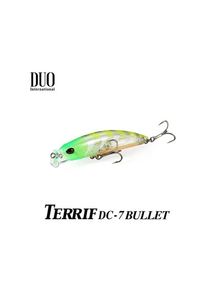 Duo Terrif Dc- 7 Bullet Cea0737 Lime Head Clear Gigo