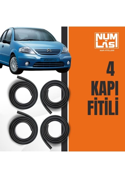 Citroen C3 1.nesil 4 Kapı Fitili-a Kalite-numlas-nm3473