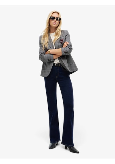 Tommy Hilfiger Luna Mıd Rıse Flare Essentıal Kadın Mavi Denim Pantolon - Ww0ww52185