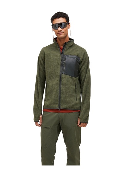 Peak Performance Peak Performance Pile Zip Erkek Yeşil Fleece 30109 Çok Renkli