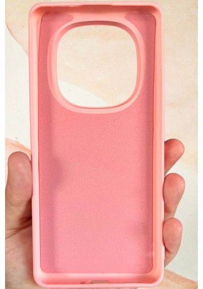 Redmi Note 14 Pro Plus Yıldız Tozu Premium Pembe Silikon Kılıf