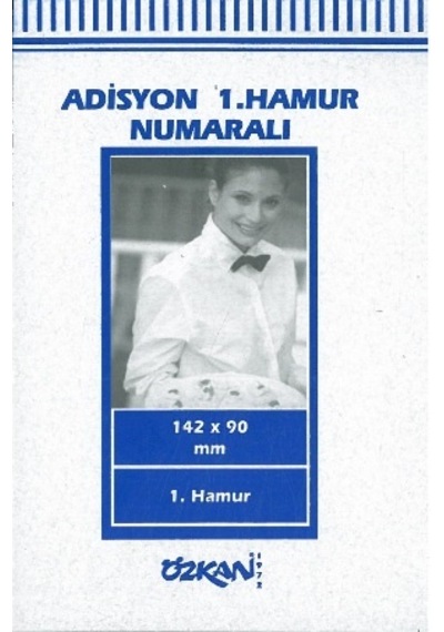 Adisyon 1. Hamur Numaralı 10 Lu Paket Özkan