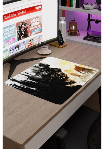 Dying Light Kaymaz Dikişli Kauçuk Oyuncu Mousepad V1 - 48x40 Xl Gaming Mouse Pad Fare Altlığı