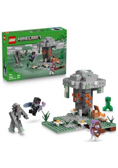 LEGO® Minecraft® Solgun Bahçe 21586 - 7 Yaş ve Üzeri Çocuklar için Minecraft Figürleri İçeren Yaratıcı Oyuncak Yapım Seti (243 P)