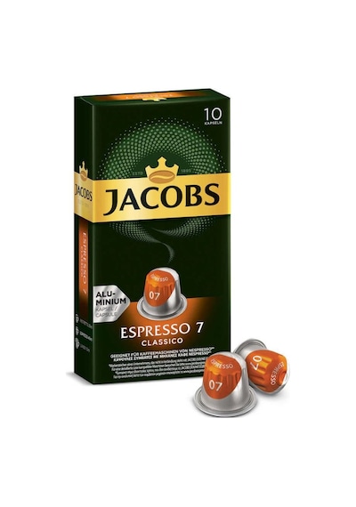 Jacobs Espresso 7 Classico Alüminyum Kapsül Kahve 5 x 10'lu