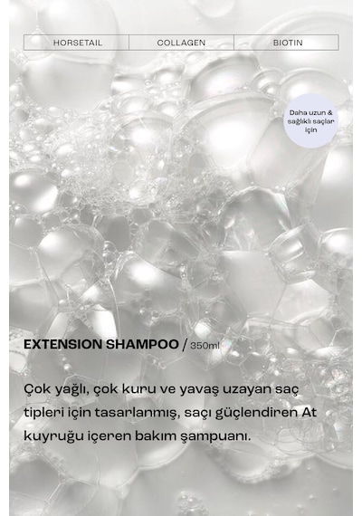 Matsu Professional Yavaş Uzayan Saçlar Için Saç Derisini Güçlendiren Extension Hızlı Uzama Saç Bakım Şampuanı 100 ML
