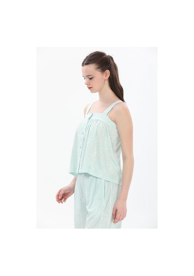 United Colors Of Benetton Kadın Pijama Üstü 71445 Yeşil
