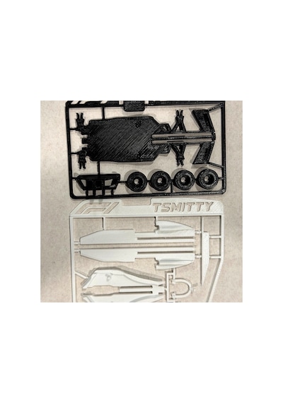 3d Baskı Formula 1 Kit Kart Kendin Yap Yarış Arabası Dekor Seti Koleksiyonluk