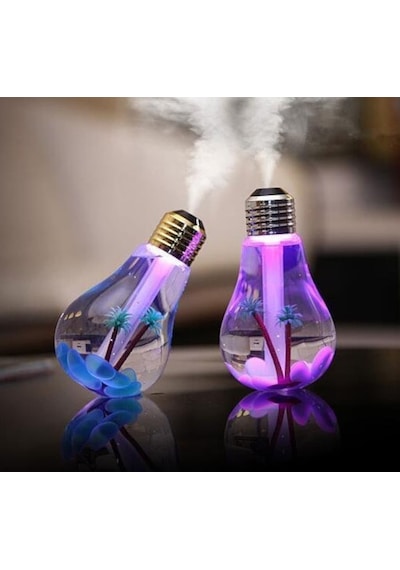 Night Light Bulb  Humidifier Mini Ampul Nemlendirici Usb Girişli