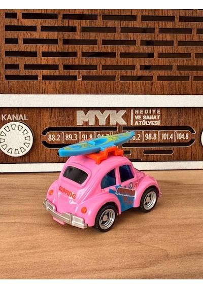 Mini Tosbağa Vosvos Metal Model Araba Tatil & Karavan Temalı