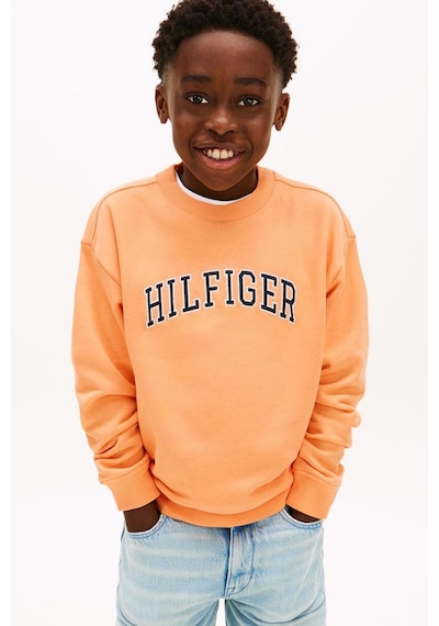 Tommy Hilfiger Erkek Çocuk Sweat Kb0kb10404 Turuncu