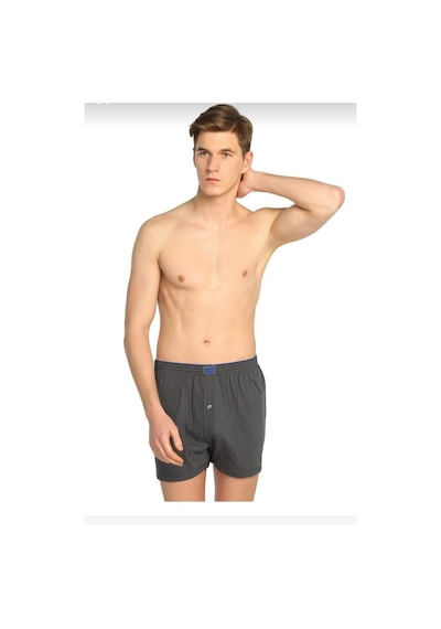 Tutku 0117 Erkek Penye Düz Boxer 12 Adet 001