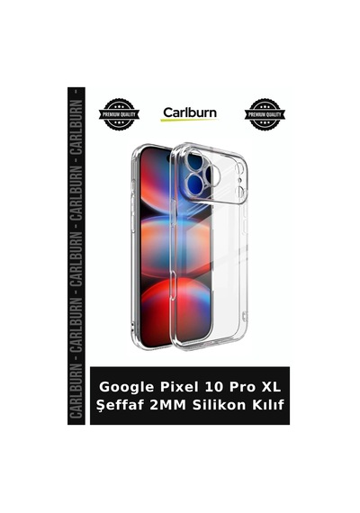 Google Pixel 10 Pro Xl Şeffaf 2mm Silikon Kılıf Cep Kapağı Cihaz Koruyucu Telefon Koruma çok renkli