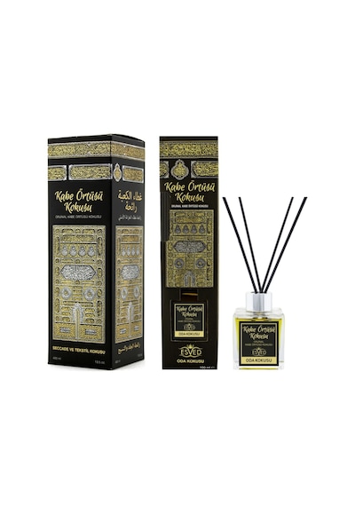 Esved Kabe Örtüsü Kokusu Sepeti 400 Ml Sprey Premium + 100 Ml Çubuklu Oda Kokusu Kabe Örtüsü