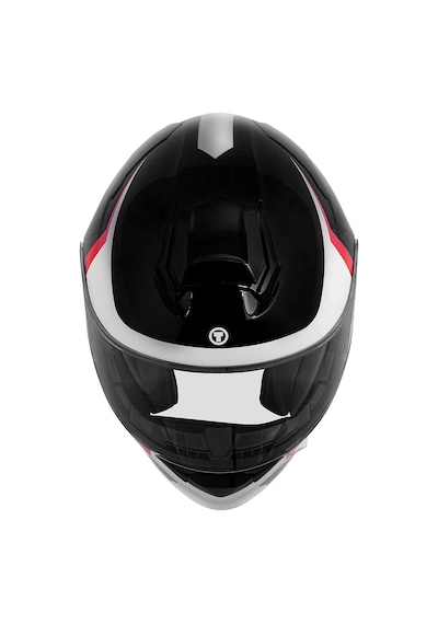 Torc T-28 Vertex Çene Açılır Motosiklet Kaskı Siyah Beyaz Kırmızı Siyah / Beyaz / Kırmızı