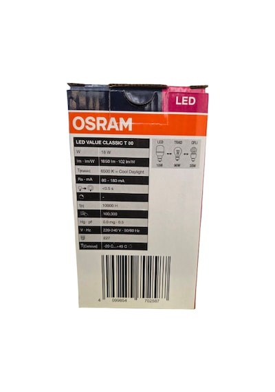 Osram Value Clt 18w 6500 K Beyaz Işık E27 Torch Led Ampul 1850 Lümen 1