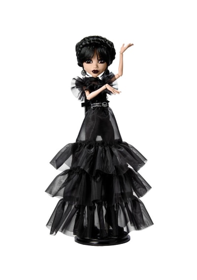 Monster High Wednesday Balo Elbiseli Bebek HXJ03