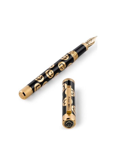 Montegrappa Smiley Heritage Collection Get Happy Dolma Kalem - Altın