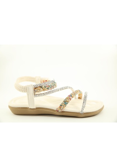 Guja 25y156-4 Beyaz Çocuk Sandalet