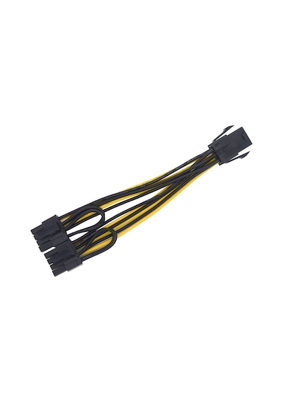 6 Pin To 2 X 8 Pci-E Ekran Kartı Power Çevirici Bakır Kablo 4302A