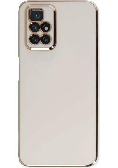 Newface Xiaomi Redmi 10 2022 Kılıf Volet Silikon - Beyaz