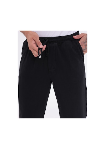 Blayn Jeans Erkek Regular Fit Gabardin Pantolon Günlük Rahat Kesim Klasik Erkek Pantolon Siyah
