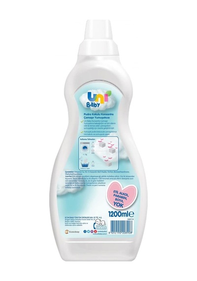 Konsantre Yumuşatıcı Pudra Kokulu 1200 Ml X10 Adet