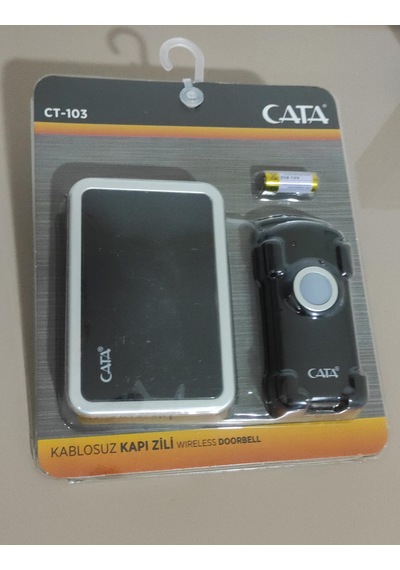 Ct-103 Uzaktan Kumandalı Zil Siyah