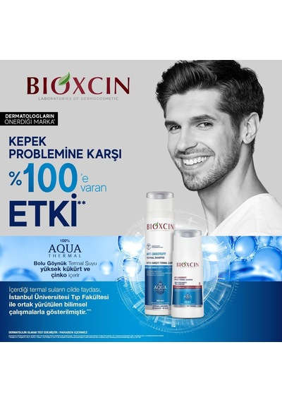 Aqua Thermal Kepek Karşıtı Şampuan Termal Su Ve Bitkisel İçerikli Saç Bakımı Yoğun Kepek Önleyici Diğer