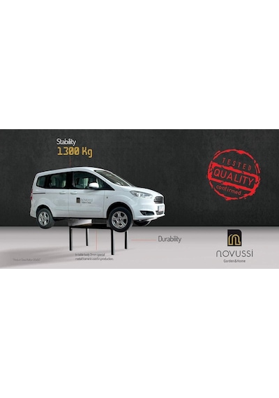 Yektahome Novussi Liverno Classi Rattan Masa Takımı Bahçe Takımı 90 x 150 CM Ka Kahverengi