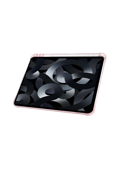 Apple Uyumlu iPad Air 10 9'' 2022 2020 Üçgen Katlanabilir Kalem Şarj Bölmeli Standlı Kılıf Kapaklı