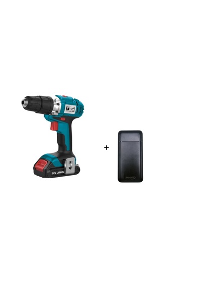 Catpower CAT5150 20 V Çift Akülü Vidalama Makinesi + Powerbank