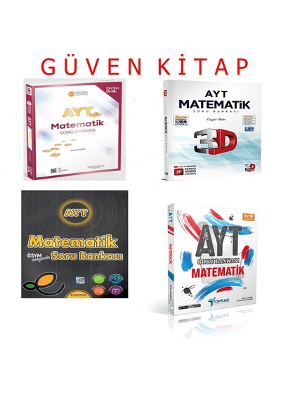 Üçdörtbeş 3d Toprak Endemik Yayınları Ayt Matematik S.b. Seti